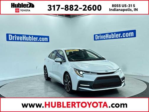 Wind Chill Pearl 2022 Toyota Corolla SE