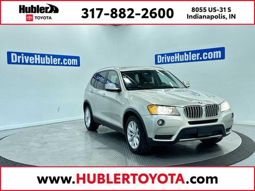 Titanium Silver Metallic 2014 BMW X3 xDrive28i