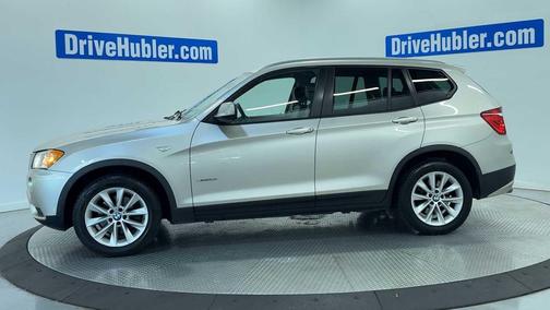 Titanium Silver Metallic 2014 BMW X3 xDrive28i