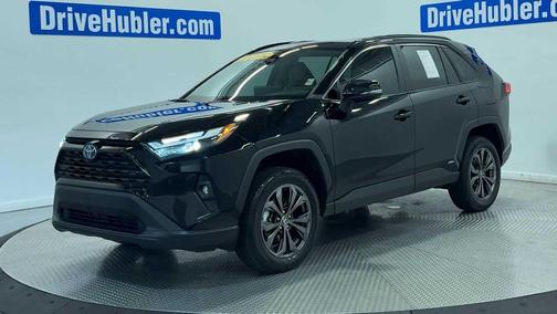 Midnight Black Metallic 2024 Toyota RAV4 Hybrid XLE Premium