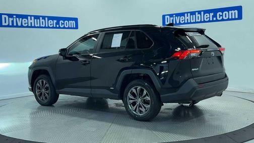 Midnight Black Metallic 2024 Toyota RAV4 Hybrid XLE Premium