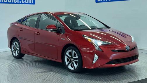 Hypersonic Red 2017 Toyota Prius Four Touring