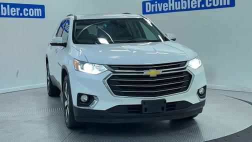 Summit White 2018 Chevrolet Traverse LT Leather