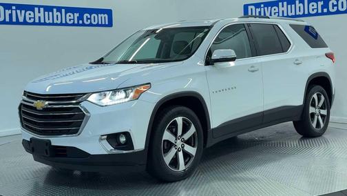 Summit White 2018 Chevrolet Traverse LT Leather