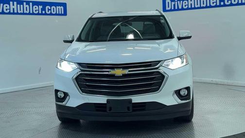 Summit White 2018 Chevrolet Traverse LT Leather