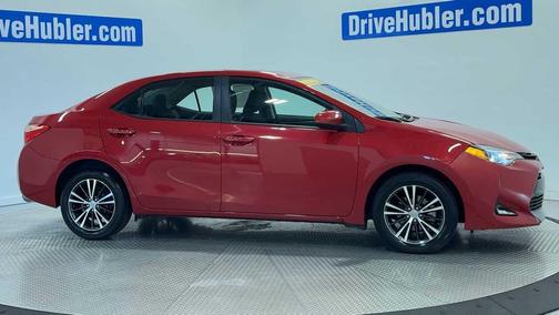 Barcelona Red Metallic 2019 Toyota Corolla LE