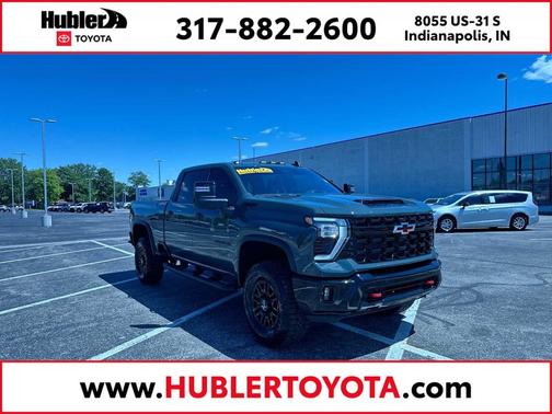 Cypress Gray 2026 Chevrolet Silverado 2500 Crew Cab, Standard Bed, XR2, 4WD