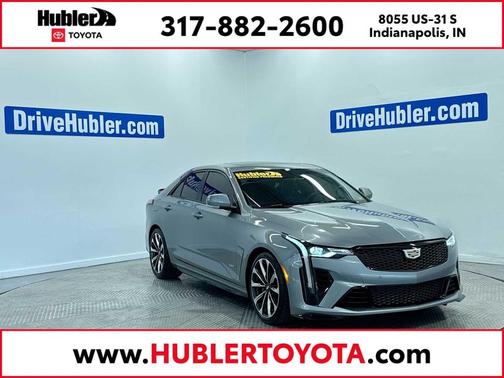 Argent Silver Metallic 2023 Cadillac CT4-V V-Series Blackwing