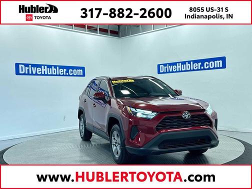 Ruby Flare Pearl 2025 Toyota RAV4 XLE