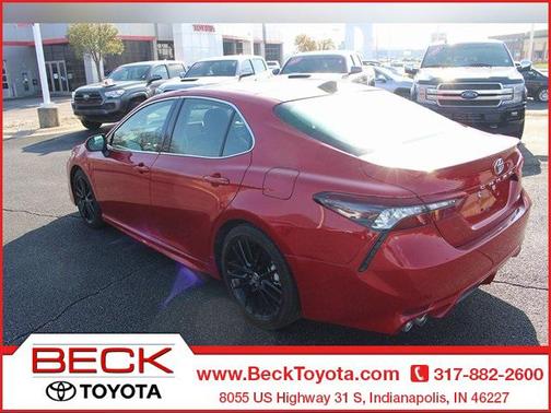 Supersonic Red 2021 Toyota Camry XSE