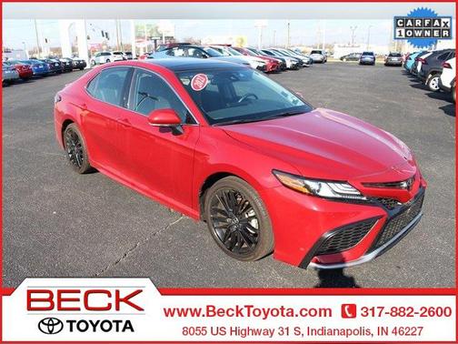 Supersonic Red 2021 Toyota Camry XSE
