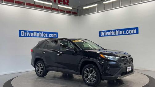 Midnight Black Metallic 2025 Toyota RAV4 Hybrid Limited
