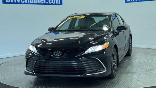 Midnight Black Metallic 2023 Toyota Camry XLE