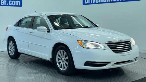 Bright White Clearcoat 2012 Chrysler 200 Touring