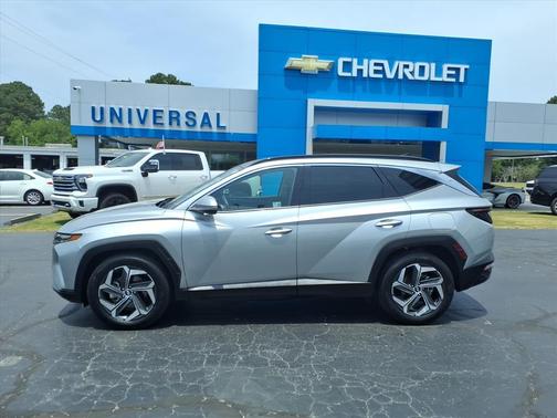 Shimmering Silver 2024 Hyundai TUCSON Limited
