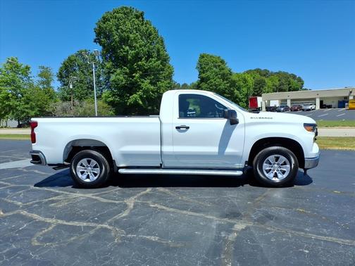 Summit White 2025 Chevrolet Silverado 1500 WT