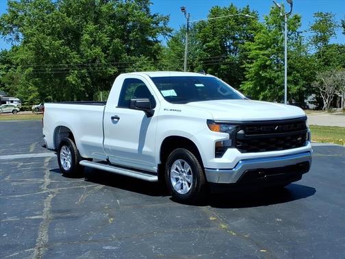 Summit White 2025 Chevrolet Silverado 1500 WT