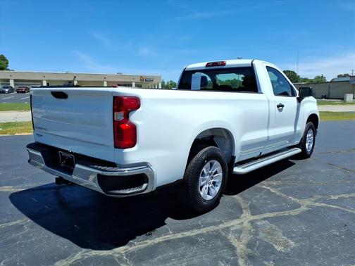 Summit White 2025 Chevrolet Silverado 1500 WT