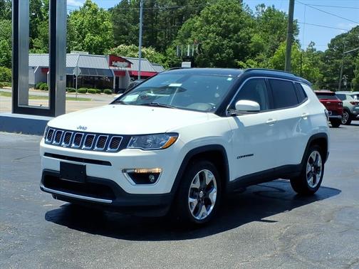 White Clearcoat 2020 Jeep Compass Limited