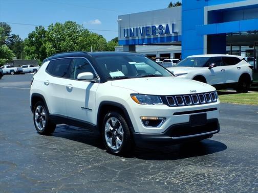 White Clearcoat 2020 Jeep Compass Limited