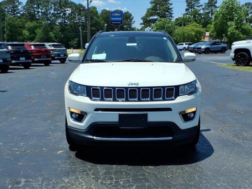 White Clearcoat 2020 Jeep Compass Limited