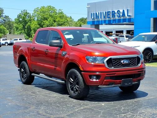 Hot Pepper Red Metallic Tinted Clearcoat 2019 Ford Ranger XLT