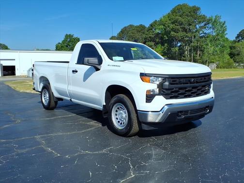 Summit White 2026 Chevrolet Silverado 1500 WT