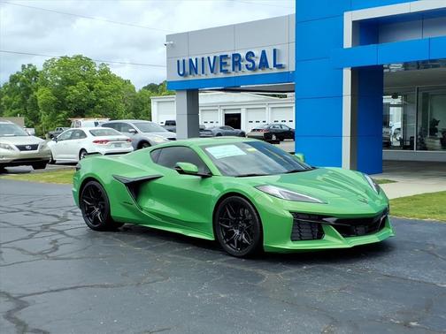 Roswell Green Metallic 2026 Chevrolet Corvette Z06
