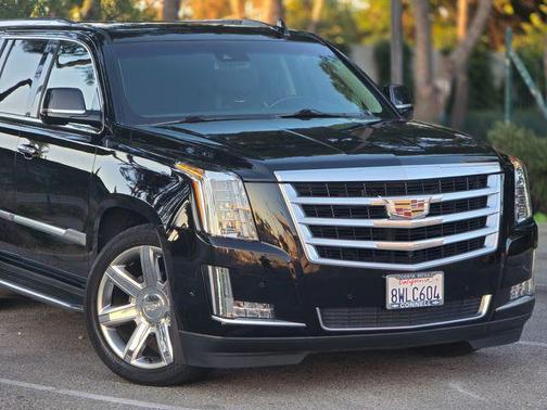 Black 2018 Cadillac Escalade ESV Luxury