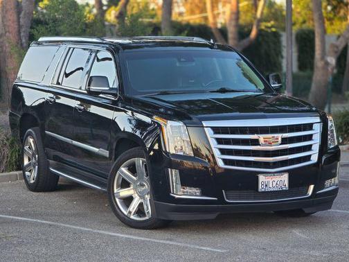 Black 2018 Cadillac Escalade ESV Luxury