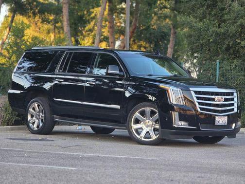 Black 2018 Cadillac Escalade ESV Luxury