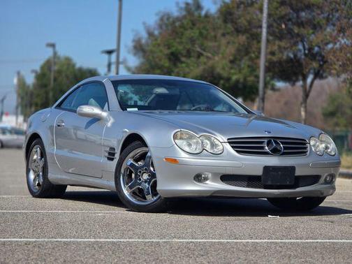 Silver 2004 Mercedes-Benz SL-Class SL 500