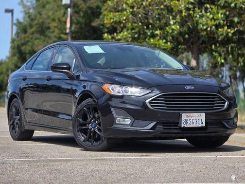 Agate Black 2019 Ford Fusion SE