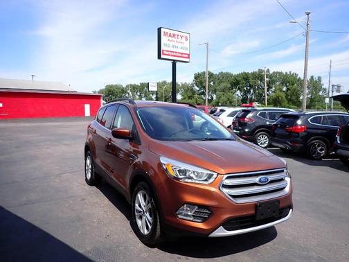 Orange 2017 Ford Escape SE