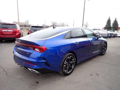 Blue 2022 Kia K5 GT Line 4dr Sedan