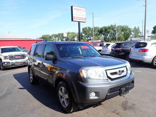 Gray 2011 Honda Pilot EX-L