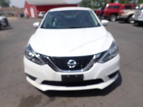 White 2016 Nissan Sentra SV