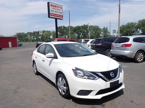 White 2016 Nissan Sentra SV