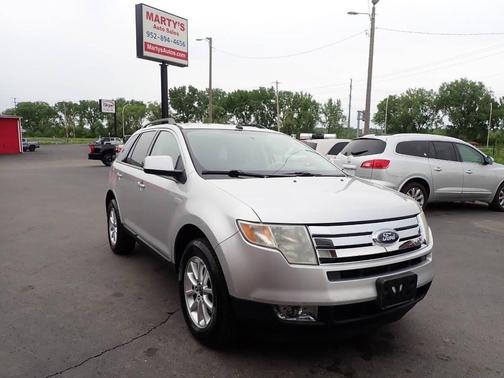Silver 2009 Ford Edge SEL