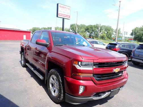 Maroon 2016 Chevrolet Silverado 1500 2LT