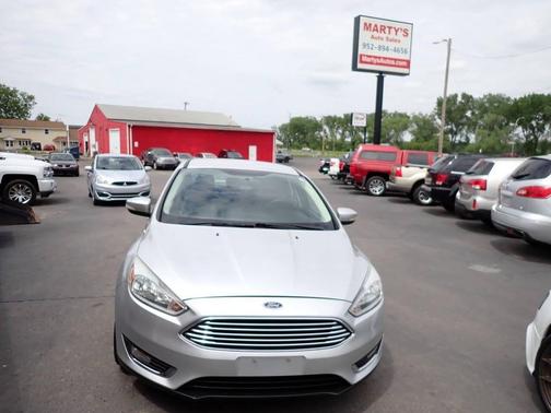 Silver 2015 Ford Focus Titanium