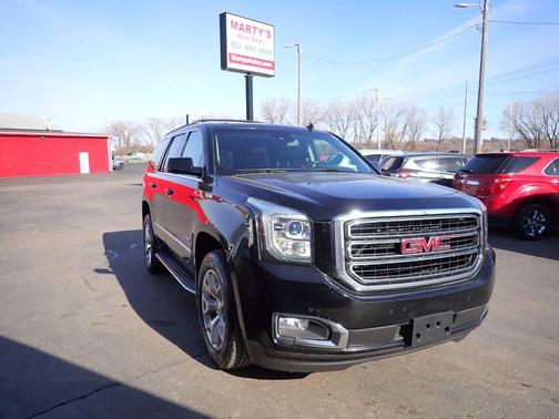 Black 2015 GMC Yukon SLT