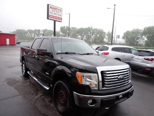 Black 2012 Ford F-150 XLT