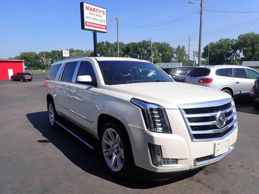 White 2015 Cadillac Escalade ESV Premium