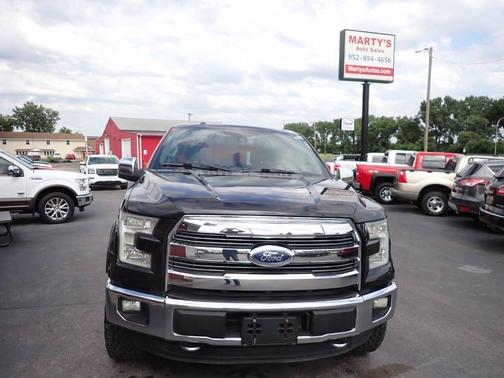 Black 2015 Ford F-150 Lariat