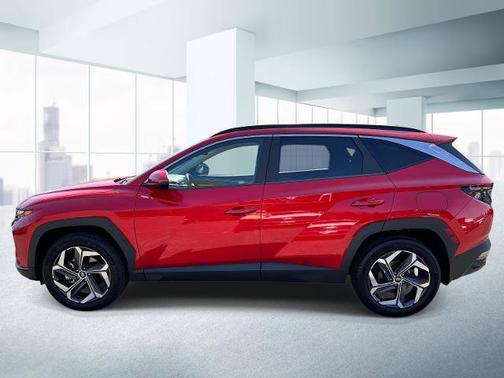 Red 2022 Hyundai TUCSON SEL