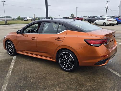 Orange Metallic 2024 Nissan Sentra SR