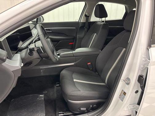 Serenity White 2025 Hyundai SONATA Hybrid SE