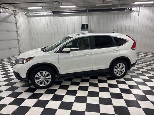 White Diamond Pearl 2014 Honda CR-V EX-L