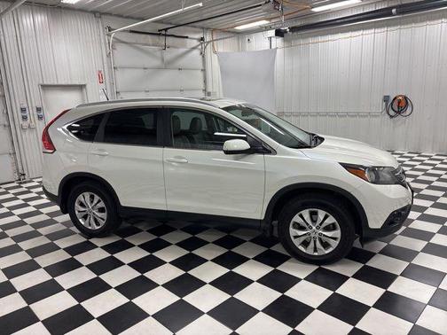 White Diamond Pearl 2014 Honda CR-V EX-L